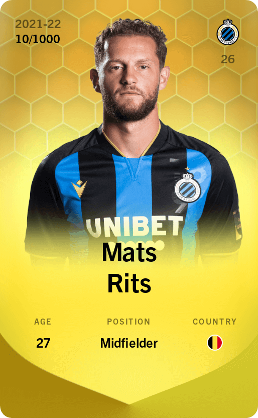 Mats Rits 2021-22 • Limited 10/1000