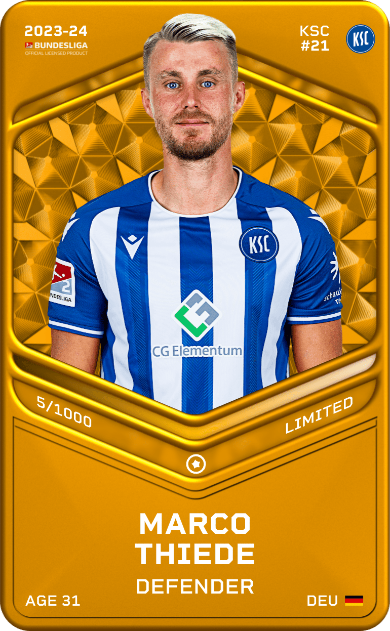 Marco Thiede 2023-24 • Limited 5/1000
