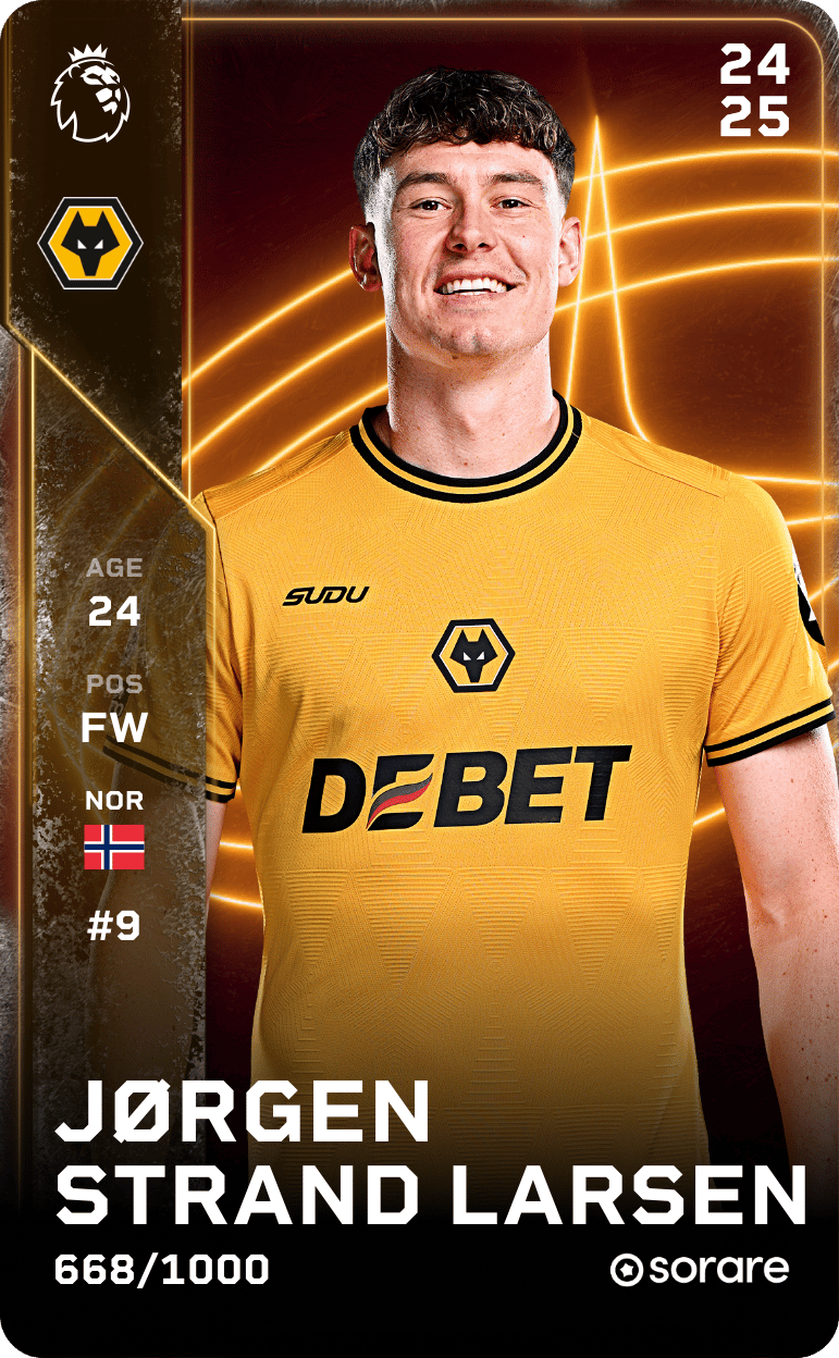 Jørgen Larsen 2024-25 • Limited 668/1000