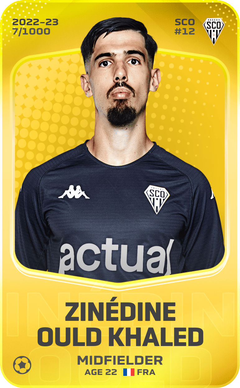 Zinédine Ould Khaled 2022-23 • Limited 7/1000
