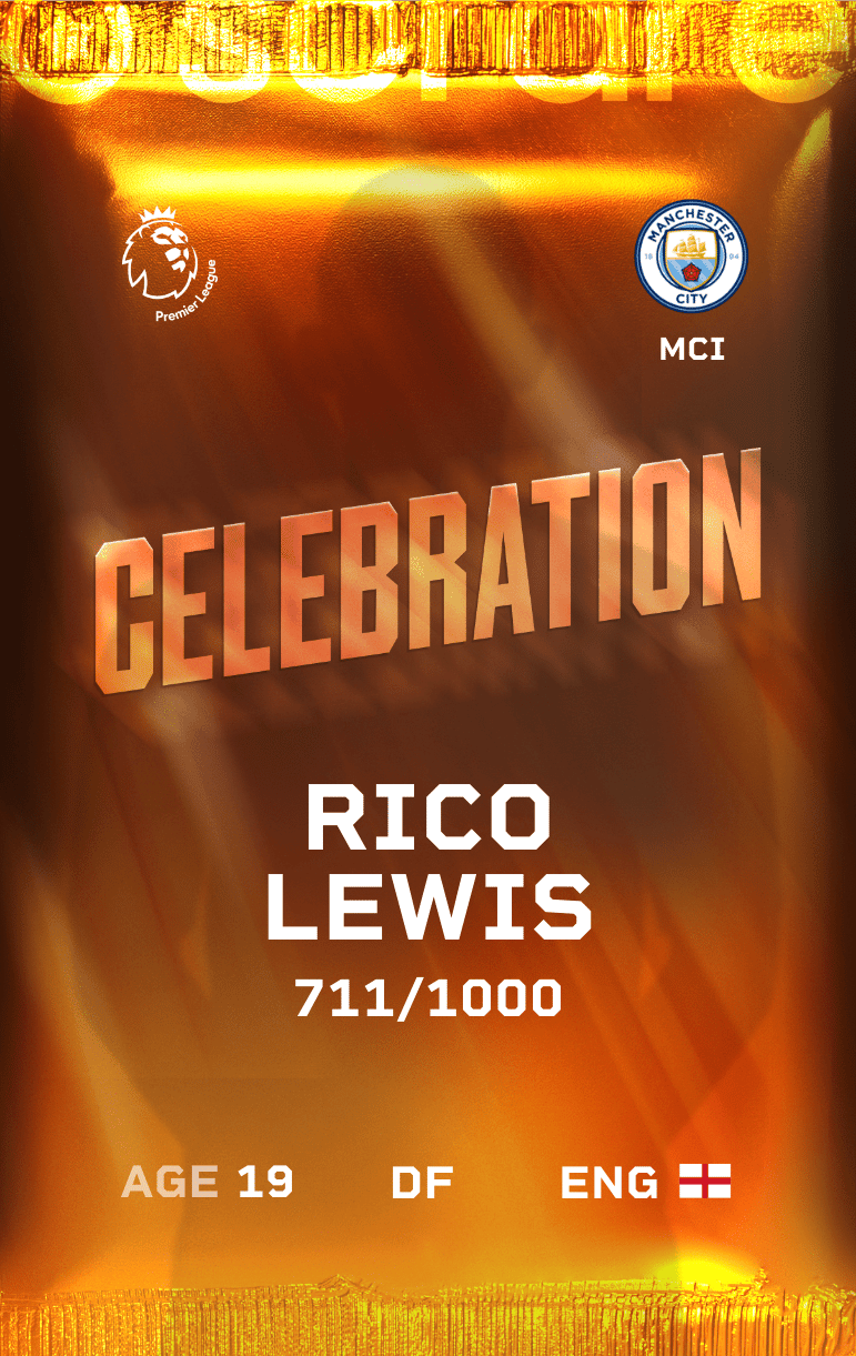 Rico Lewis 2024-25 • Limited 711/1000
