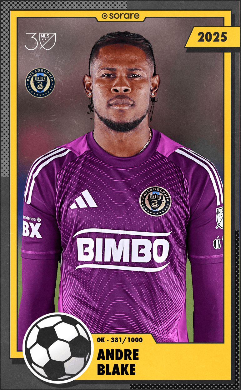 Andre Blake 2025-26 • Limited 381/1000