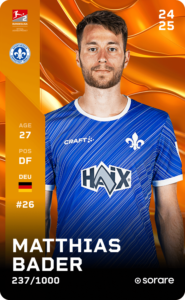 Matthias Bader 2024-25 • Limited 237/1000