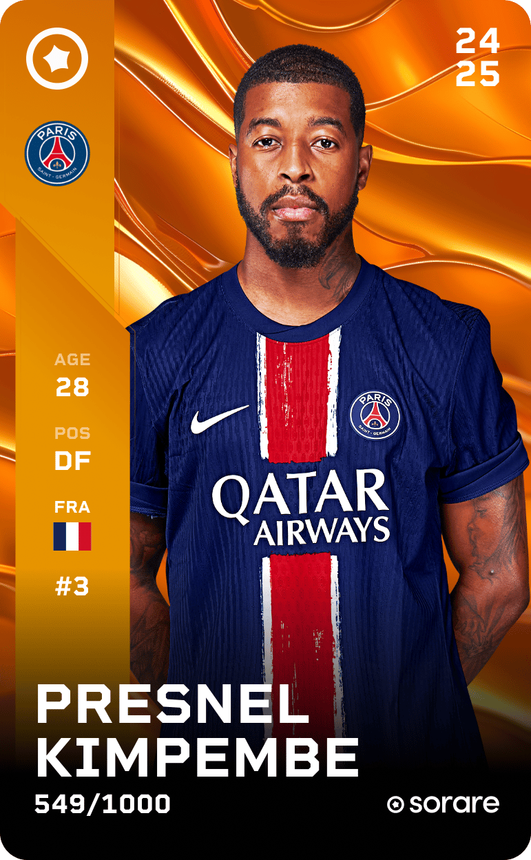 Presnel Kimpembe 2024-25 • Limited 549/1000