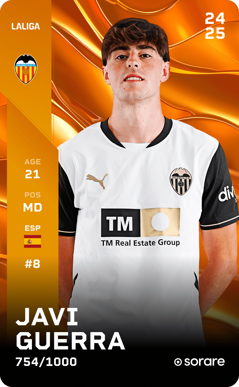 Javi Guerra 2024-25 • Limited 754/1000