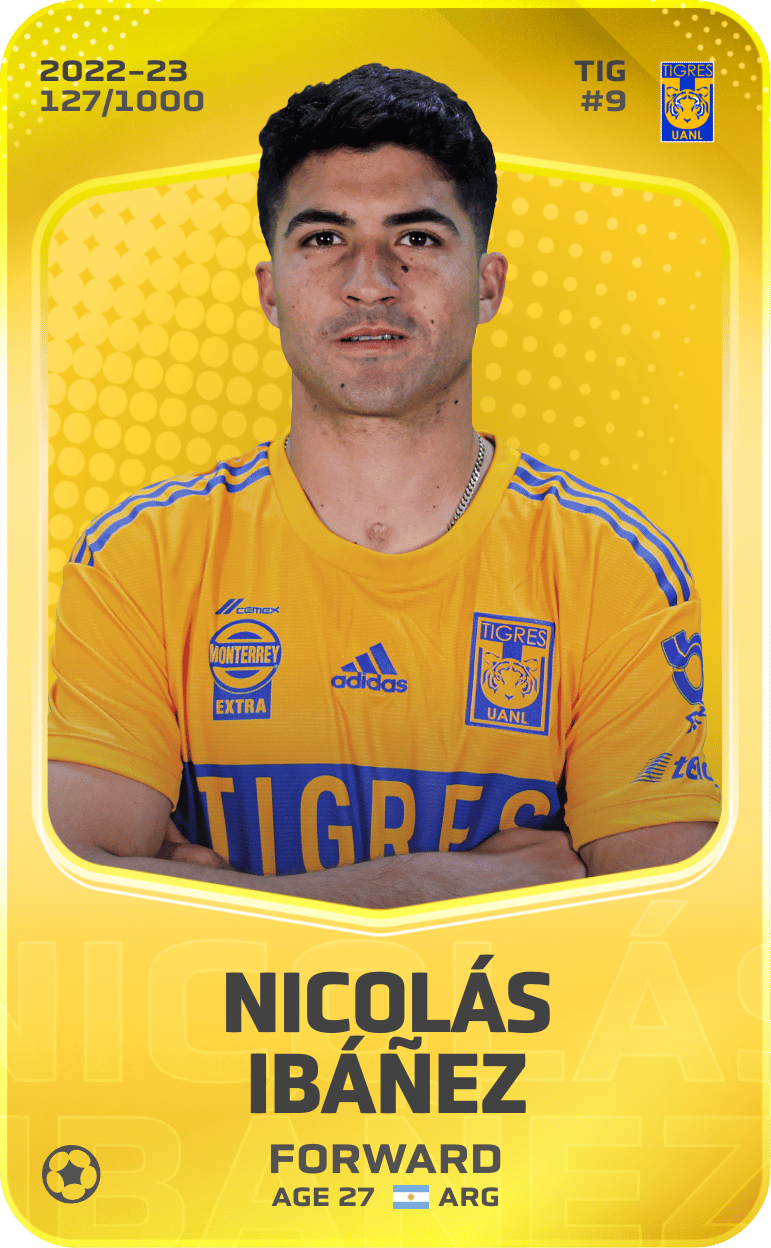 Nicolás Ibáñez 2022-23 • Limited 127/1000