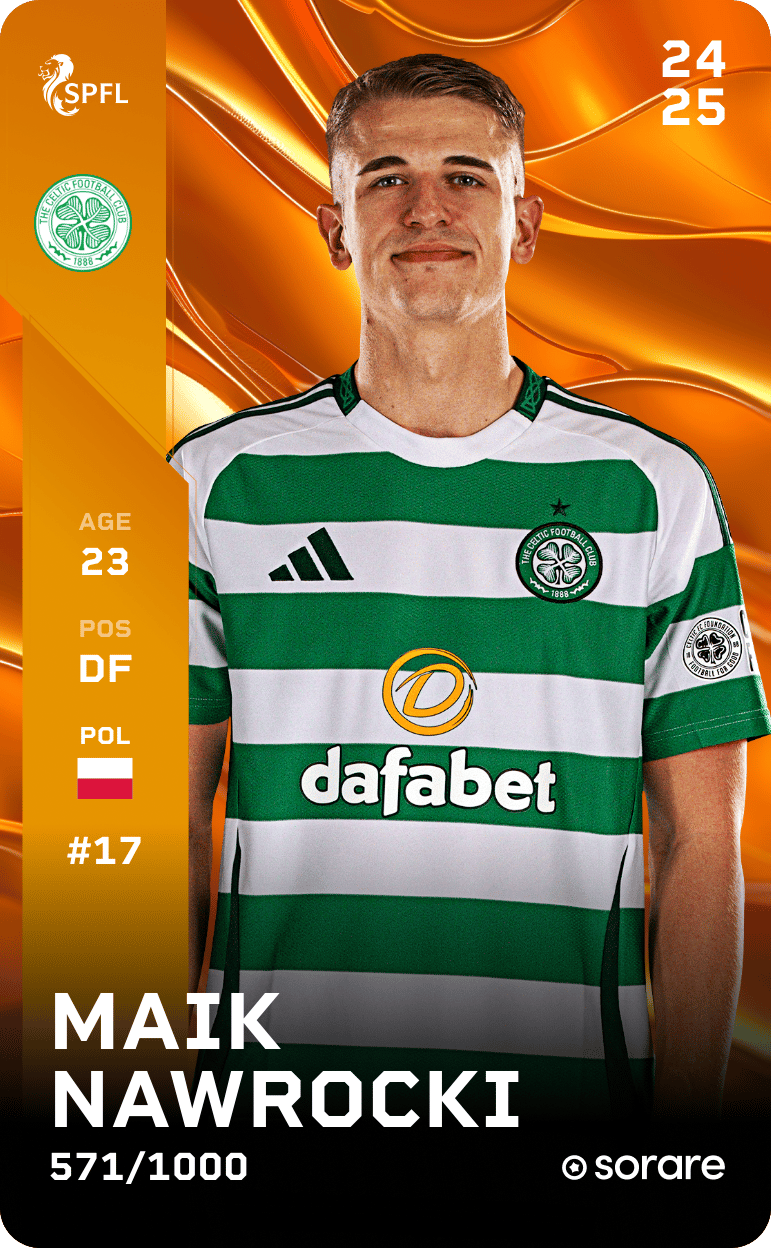 Maik Nawrocki 2024-25 • Limited 571/1000