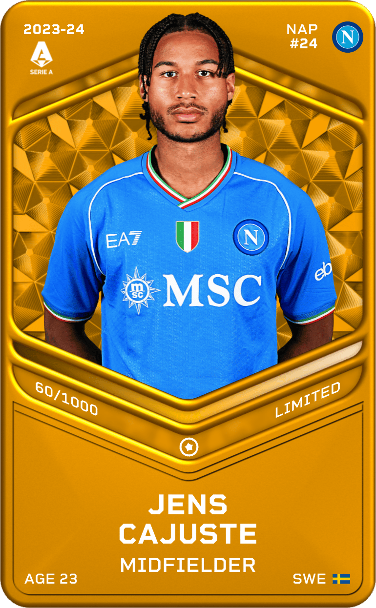 Jens Cajuste 2023-24 • Limited 60/1000