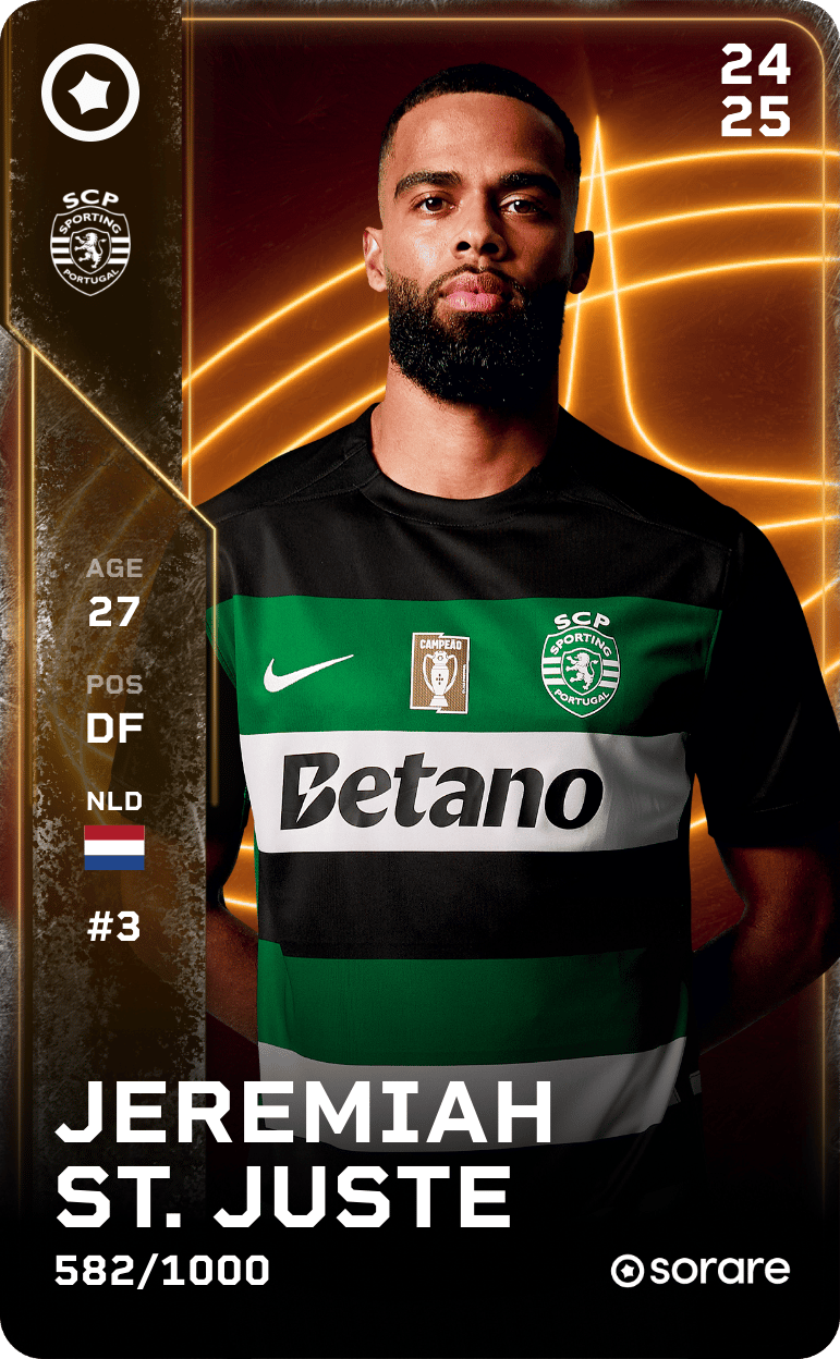 Jeremiah St. Juste 2024-25 • Limited 582/1000