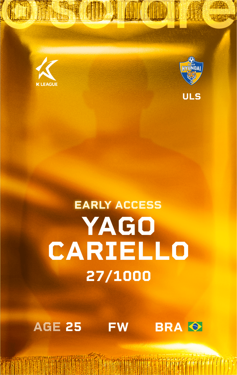 YAGO 2025-26 • Limited 27/1000