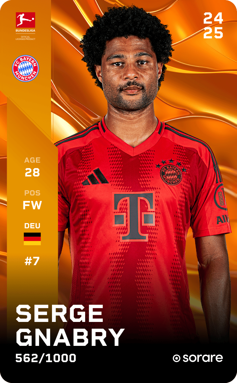 Serge Gnabry 2024-25 • Limited 562/1000