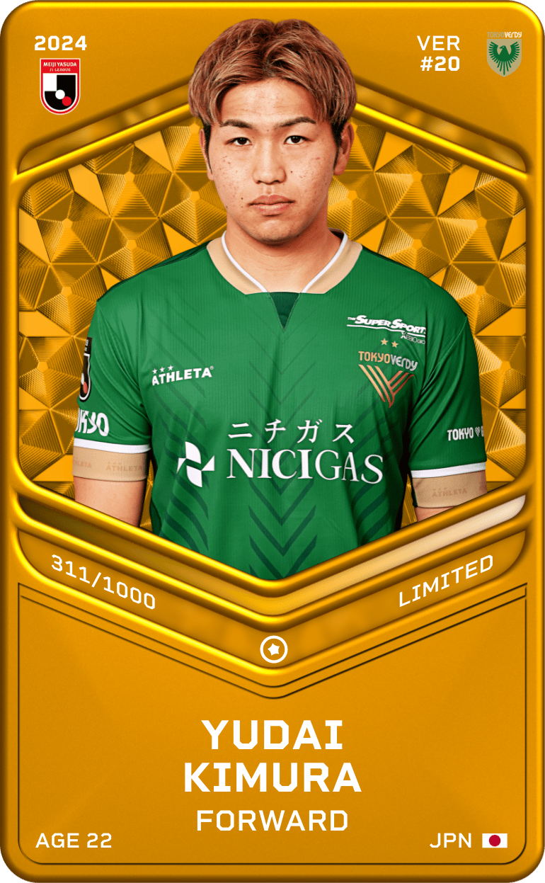 Yudai Kimura 2024-25 • Limited 311/1000