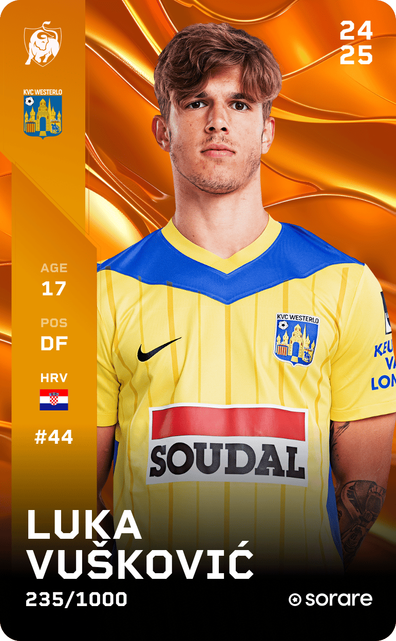 Luka Vušković 2024-25 • Limited 235/1000