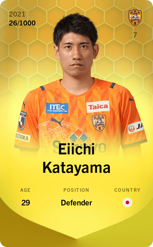 Eiichi Katayama 2021-22 • Limited 26/1000