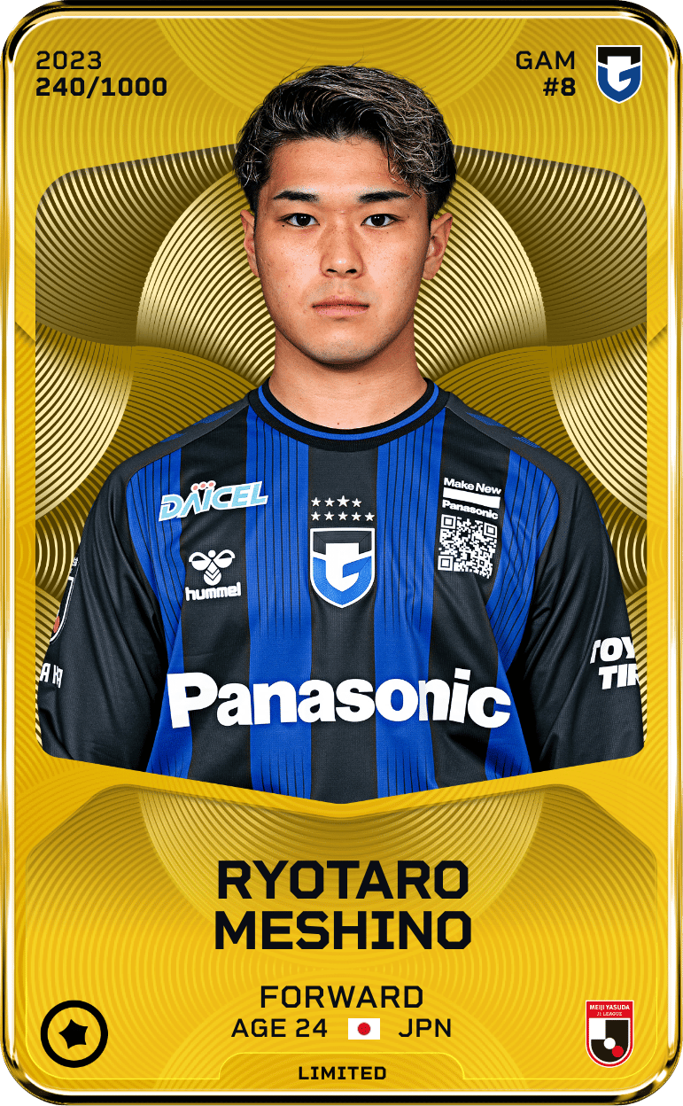 Ryotaro Meshino 2023-24 • Limited 240/1000