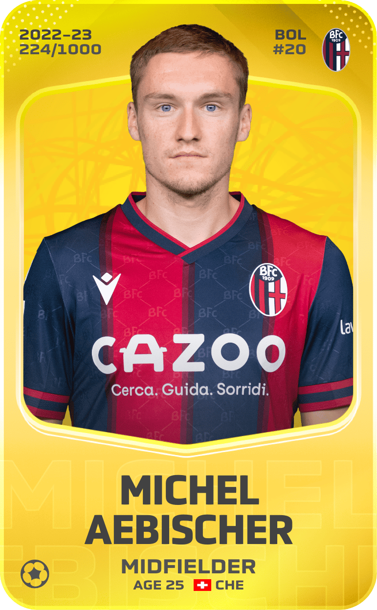 Michel Aebischer 2022-23 • Limited 224/1000