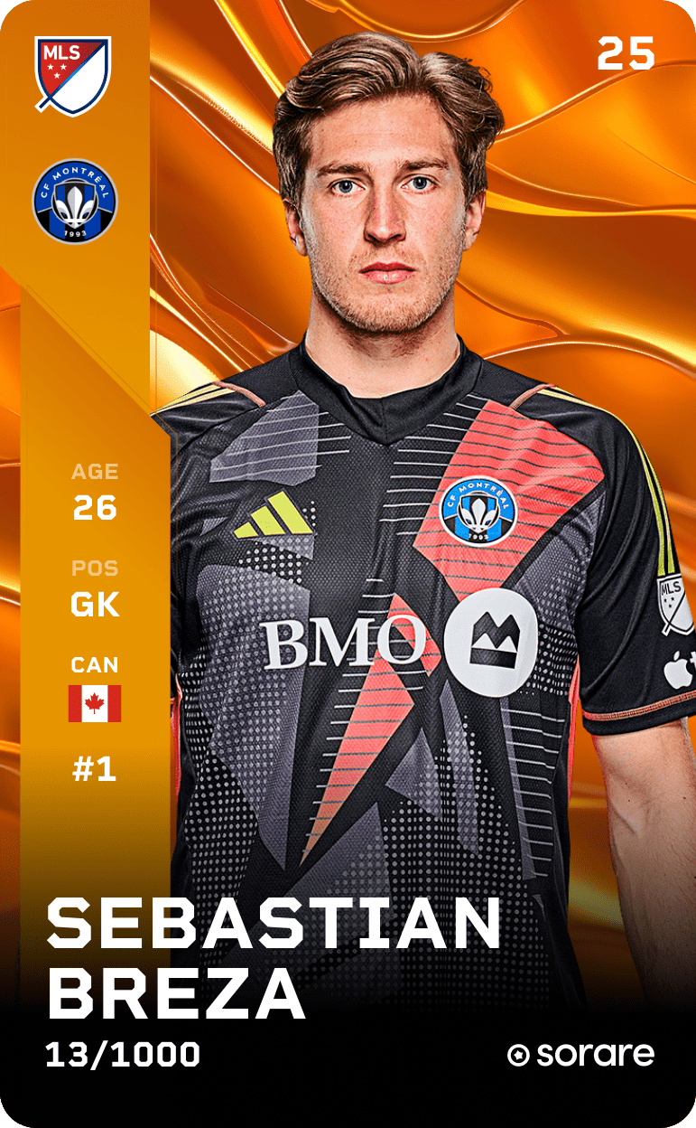 Sebastian Breza 2025-26 • Limited 13/1000