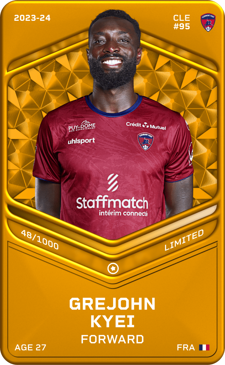 Grejohn Kyei 2023-24 • Limited 48/1000