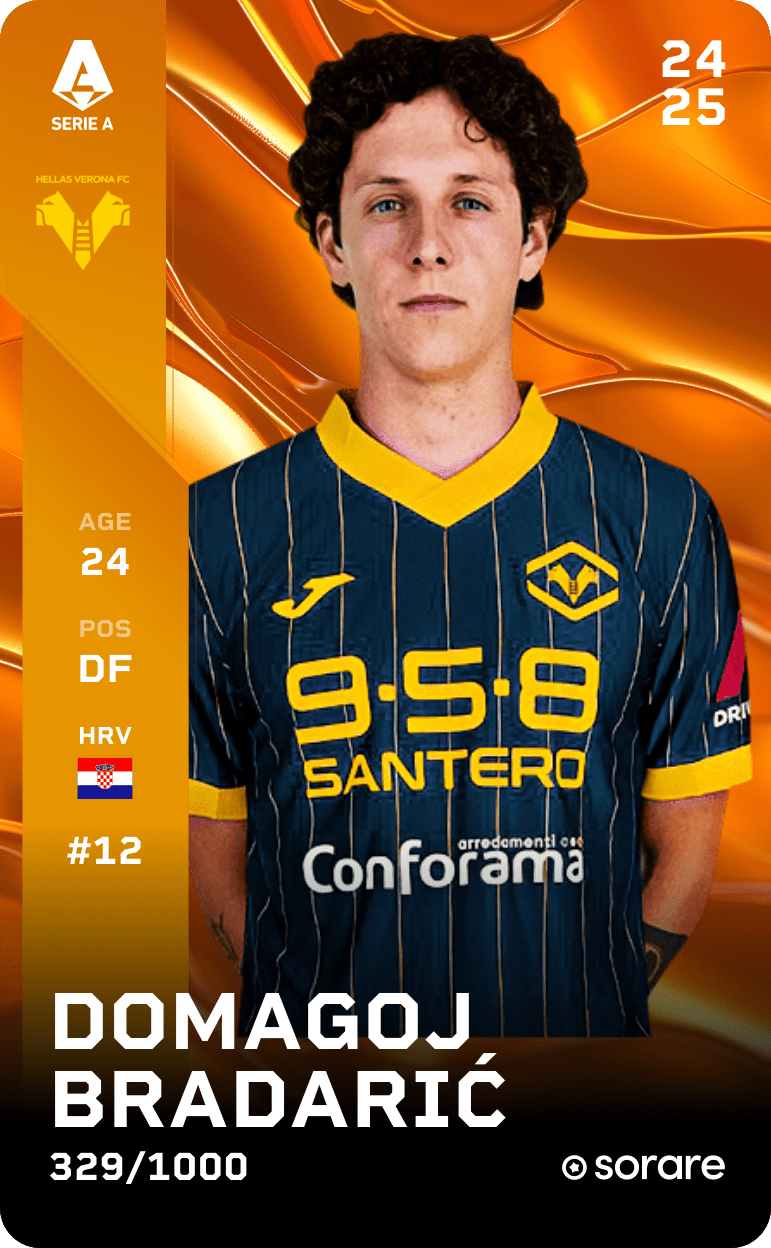 Domagoj Bradarić 2024-25 • Limited 329/1000