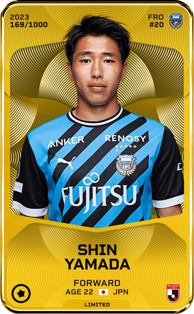 Shin Yamada 2023-24 • Limited 169/1000