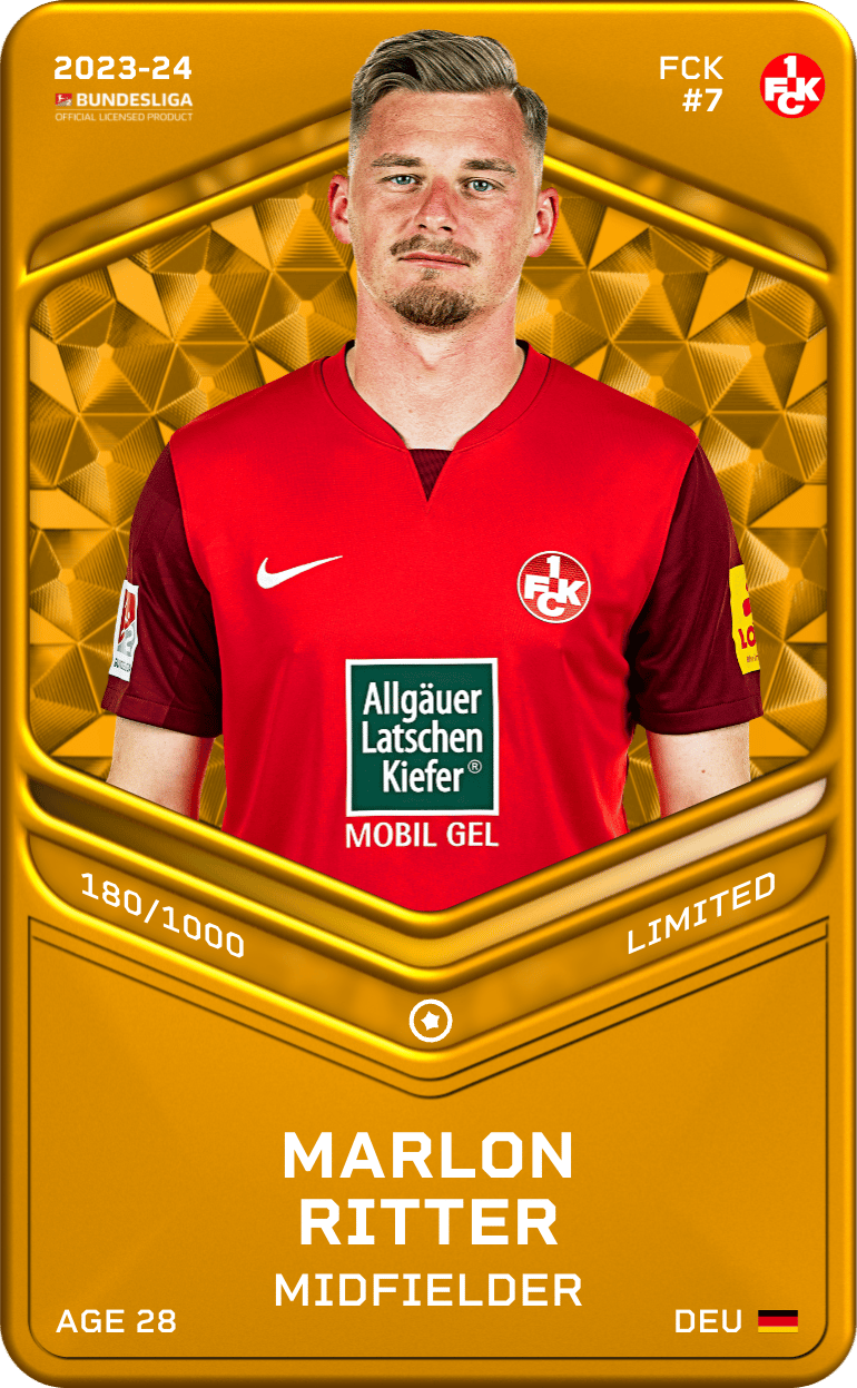 Marlon Ritter 2023-24 • Limited 180/1000