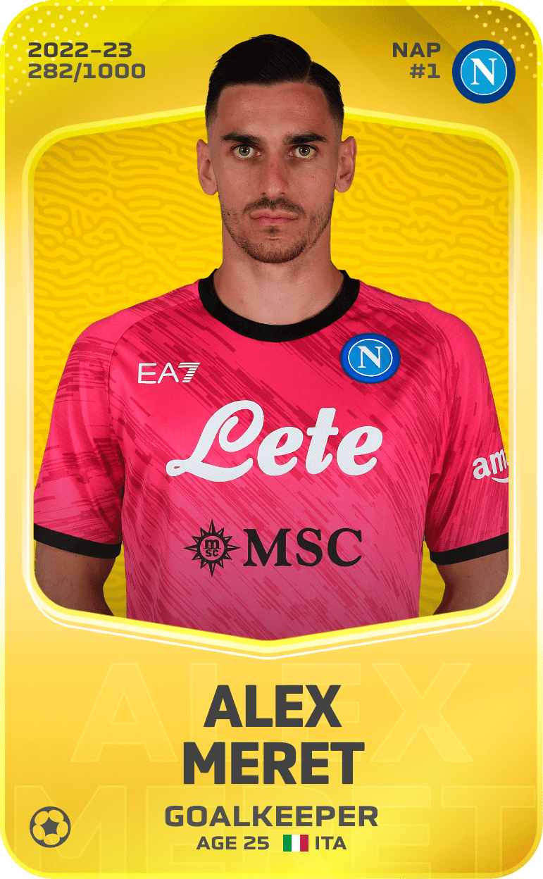 Alex Meret 2022-23 • Limited 282/1000