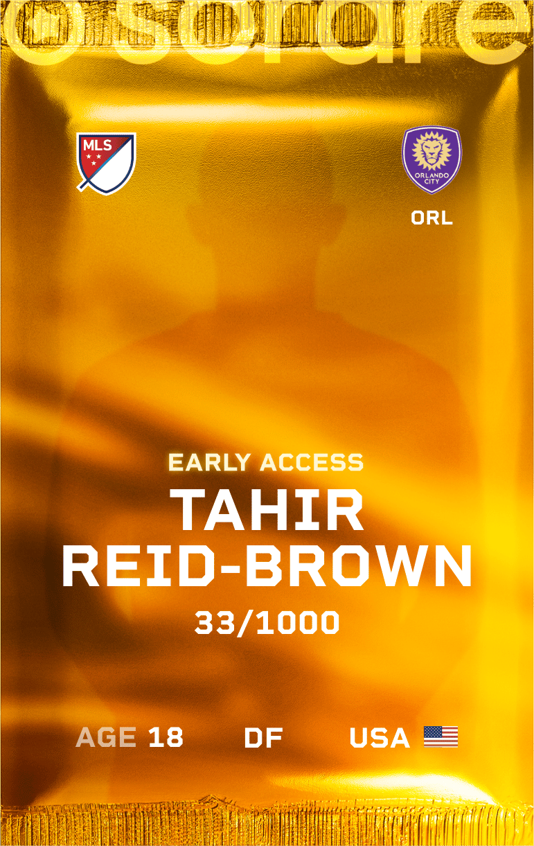Tahir Reid-Brown 2025-26 • Limited 33/1000