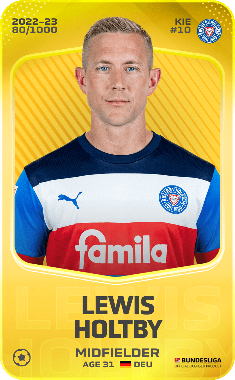 Lewis Holtby 2022-23 • Limited 80/1000