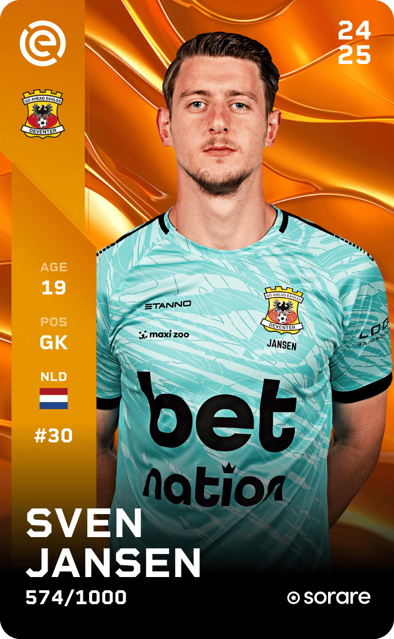 Sven Jansen 2024-25 • Limited 574/1000