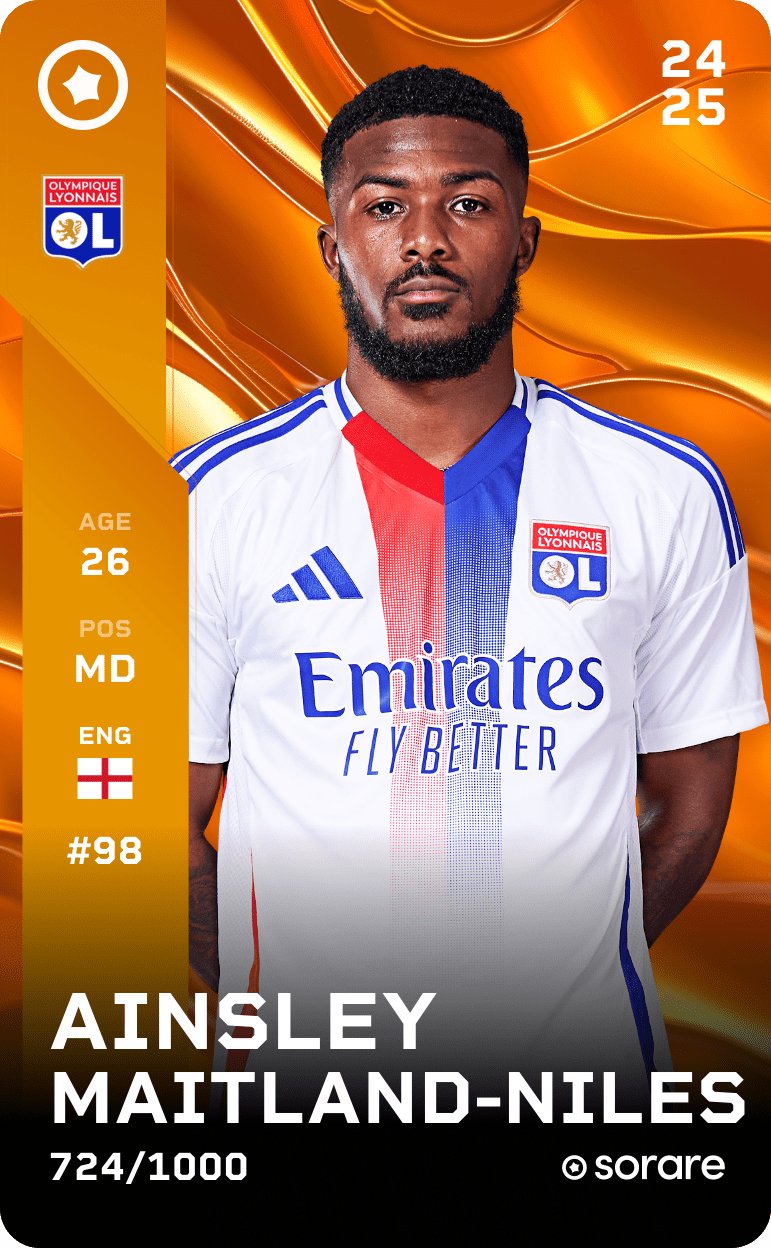 Ainsley Maitland-Niles 2024-25 • Limited 724/1000
