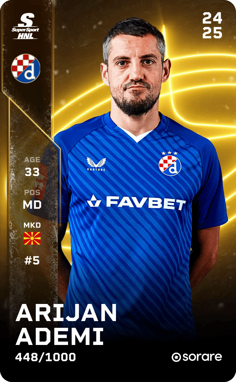Arijan Ademi 2024-25 • Limited 448/1000