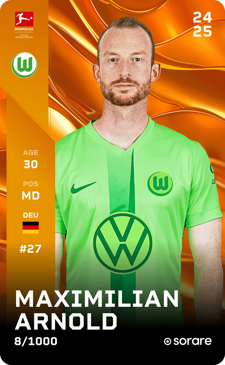 Maximilian Arnold 2024-25 • Limited 8/1000