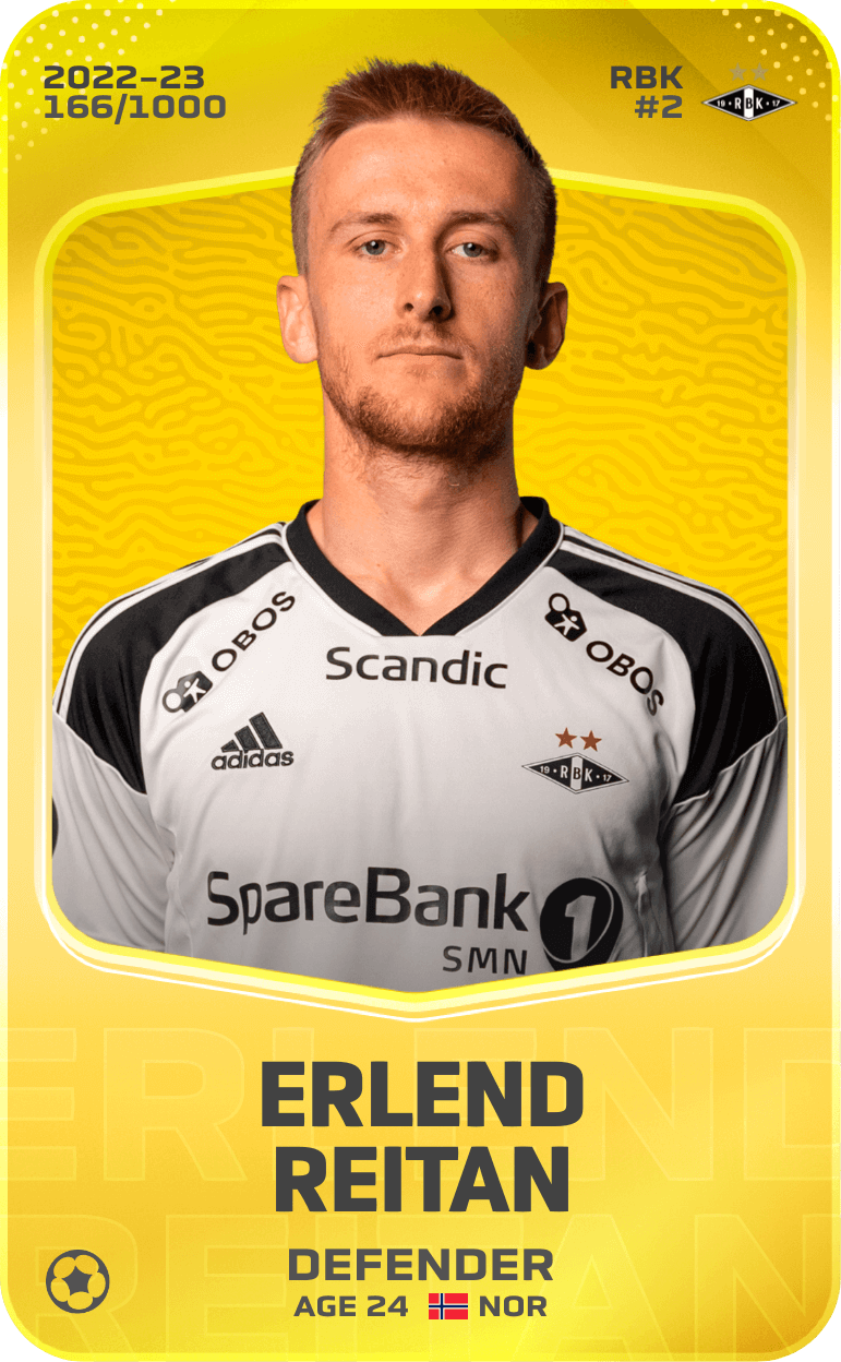 Erlend Reitan 2022-23 • Limited 166/1000