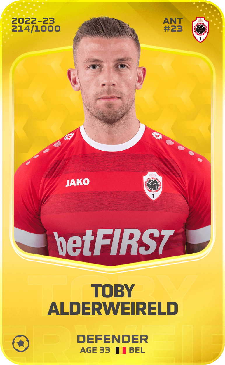 Toby Alderweireld 2022-23 • Limited 214/1000