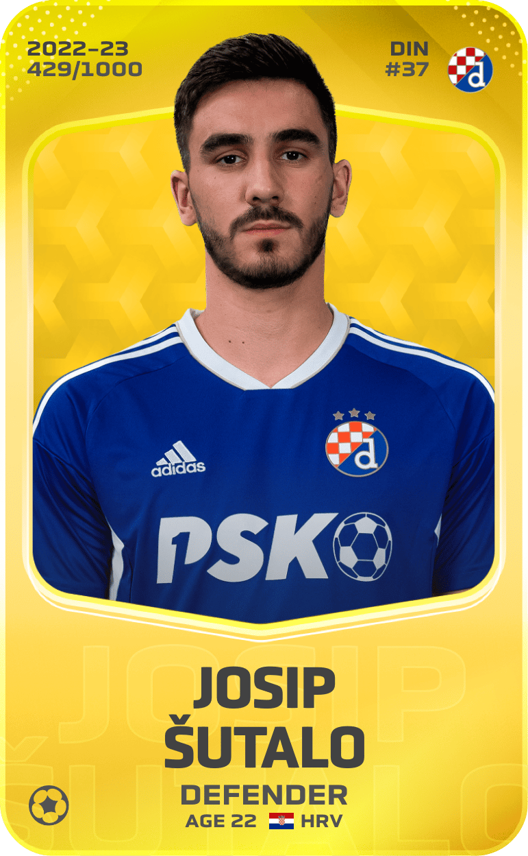Josip Šutalo 2022-23 • Limited 429/1000
