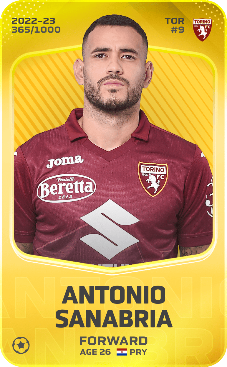 Antonio Sanabria 2022-23 • Limited 365/1000