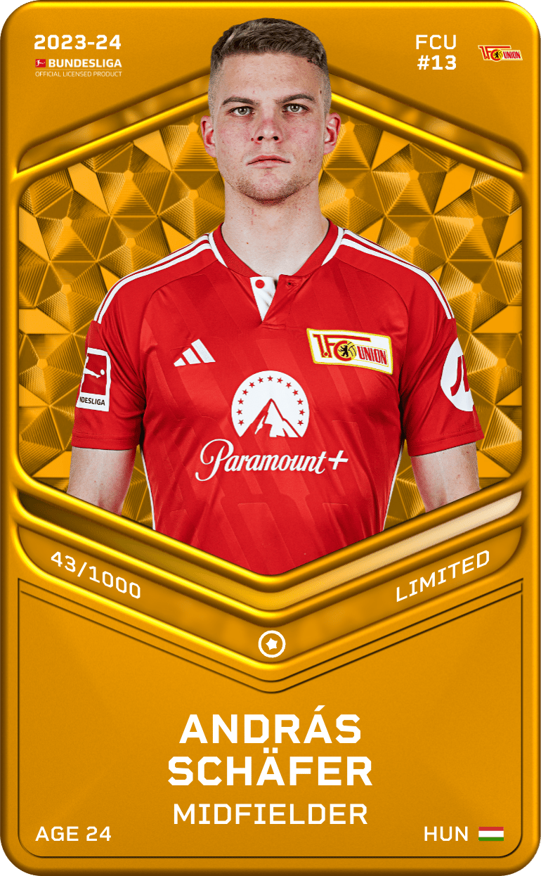 András Schäfer 2023-24 • Limited 43/1000