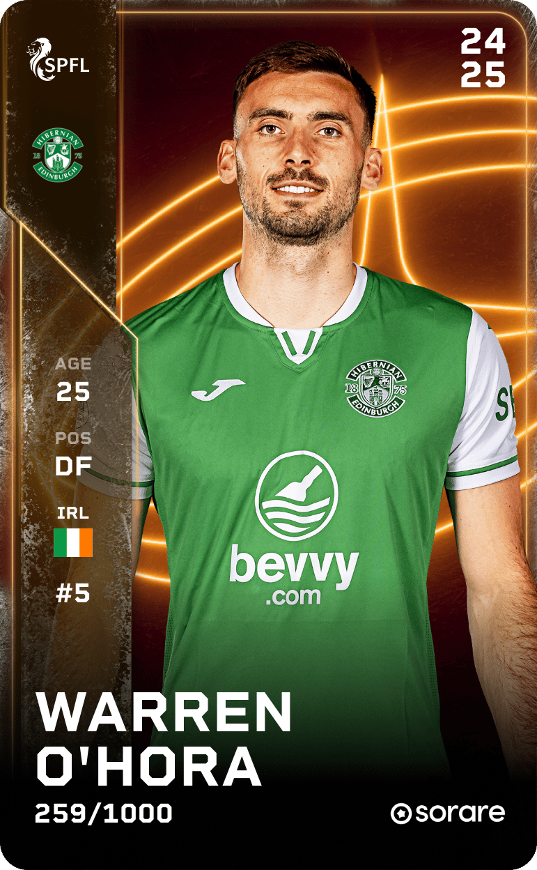Warren O'Hora 2024-25 • Limited 259/1000