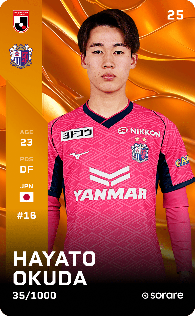 Hayato Okuda 2025-26 • Limited 35/1000