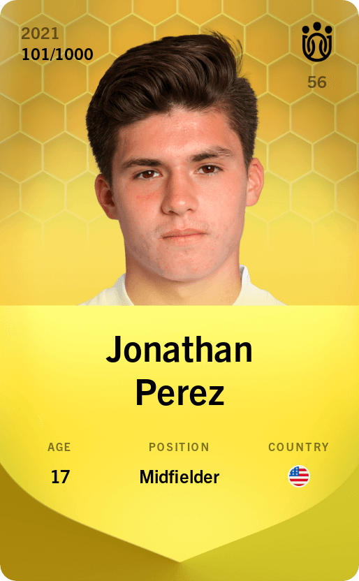 Jonathan Perez 2021-22 • Limited 101/1000