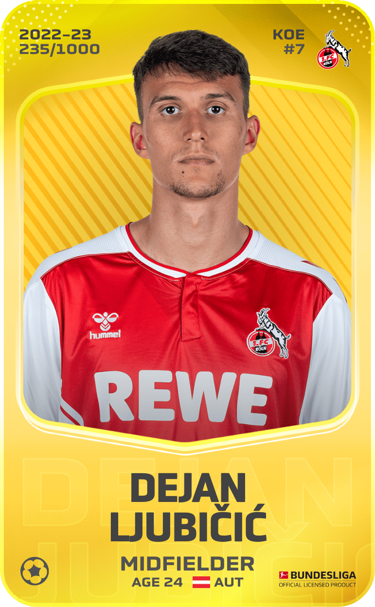 Dejan Ljubičić 2022-23 • Limited 235/1000