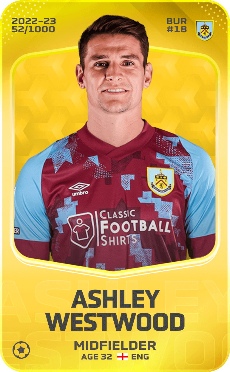 Ashley Westwood 2022-23 • Limited 52/1000