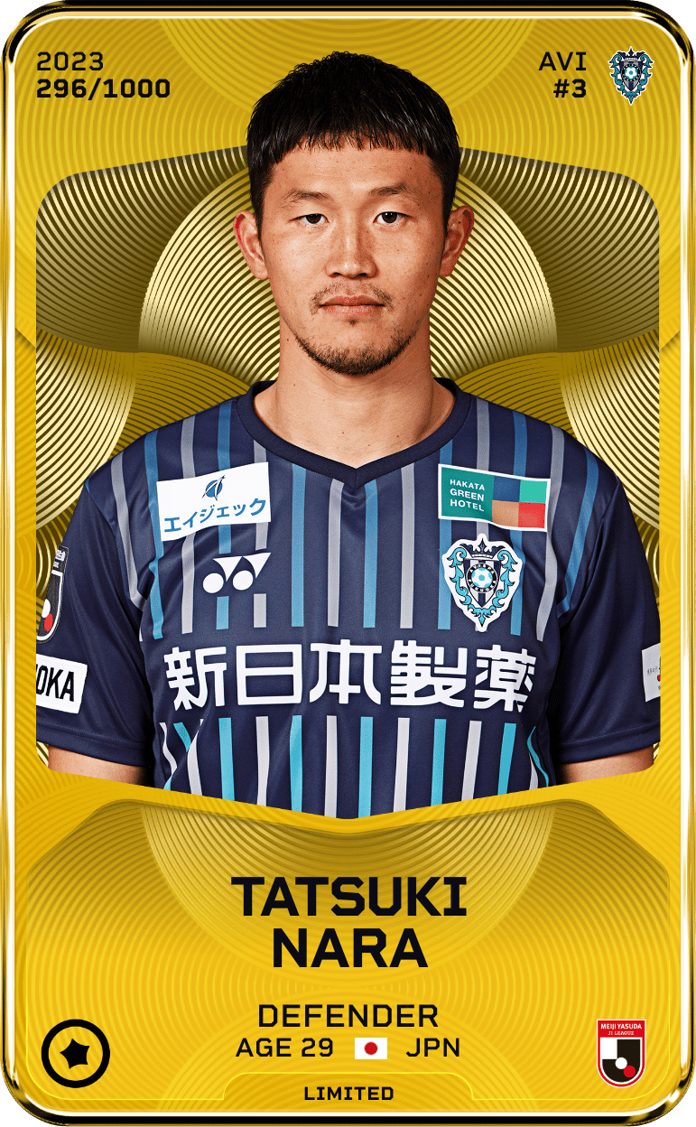 Tatsuki Nara 2023-24 • Limited 296/1000