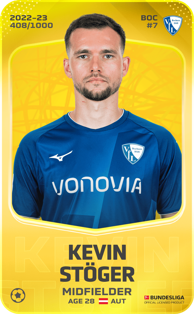 Kevin Stöger 2022-23 • Limited 408/1000