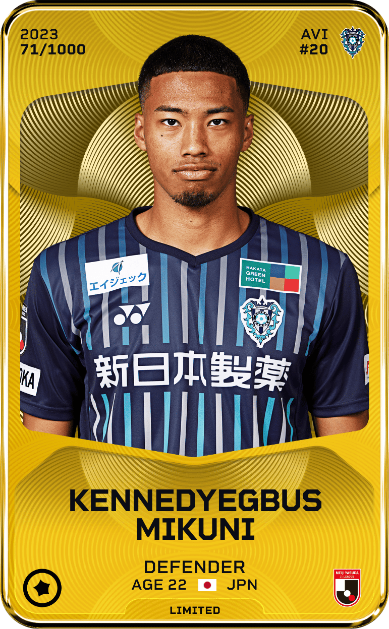 KennedyEgbus Mikuni 2023-24 • Limited 71/1000