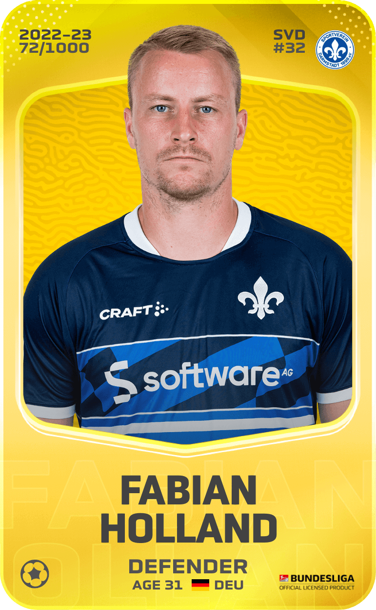 Fabian Holland 2022-23 • Limited 72/1000