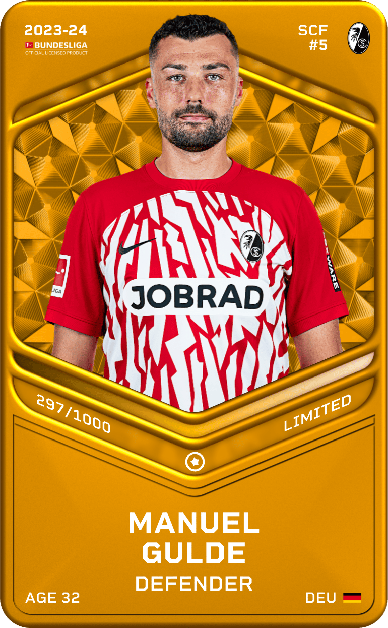 Manuel Gulde 2023-24 • Limited 297/1000
