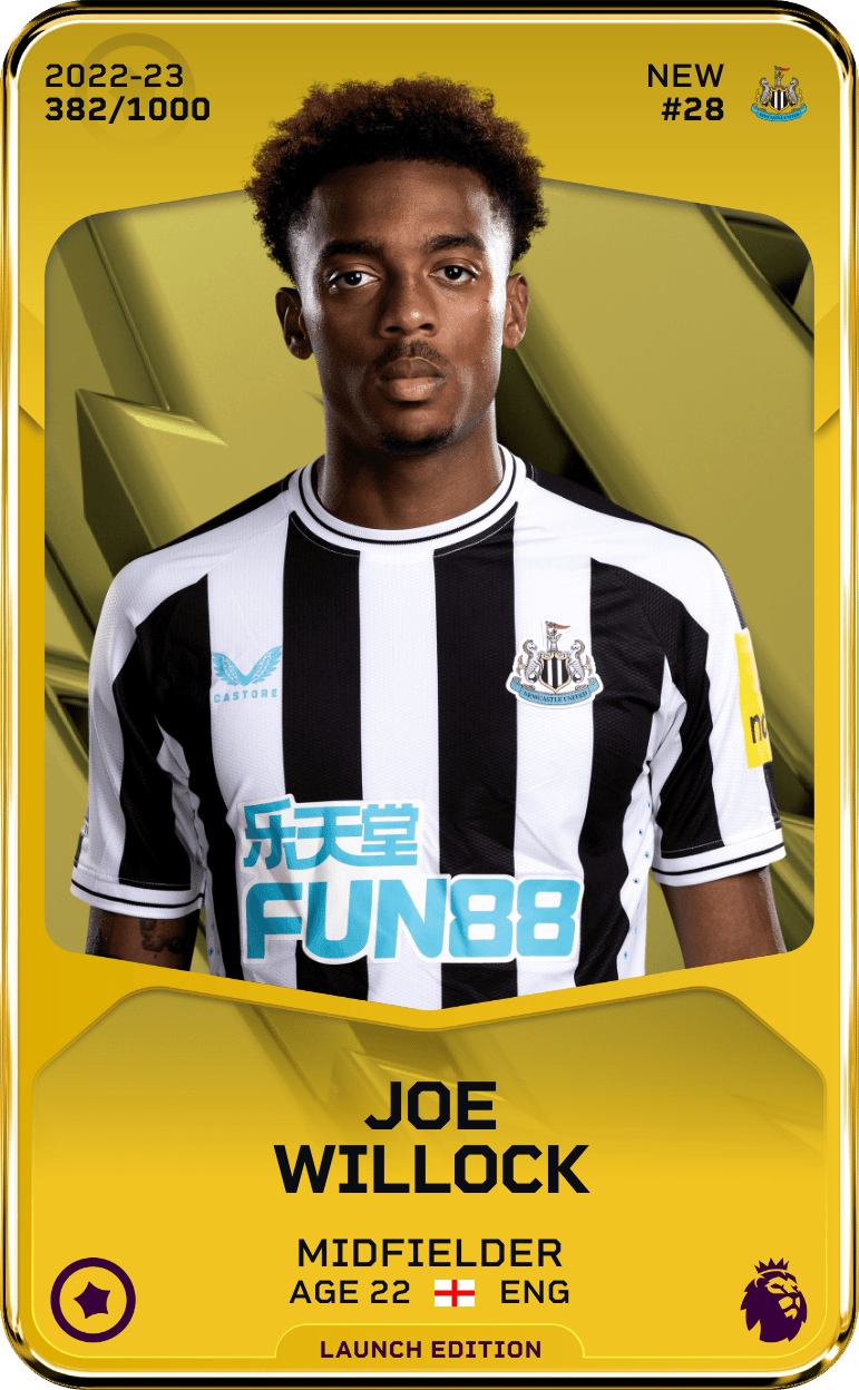 Joe Willock 2022-23 • Limited 382/1000