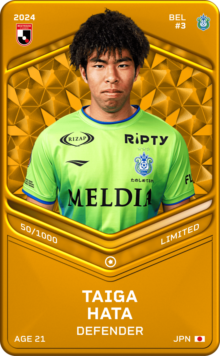 Taiga Hata 2024-25 • Limited 50/1000