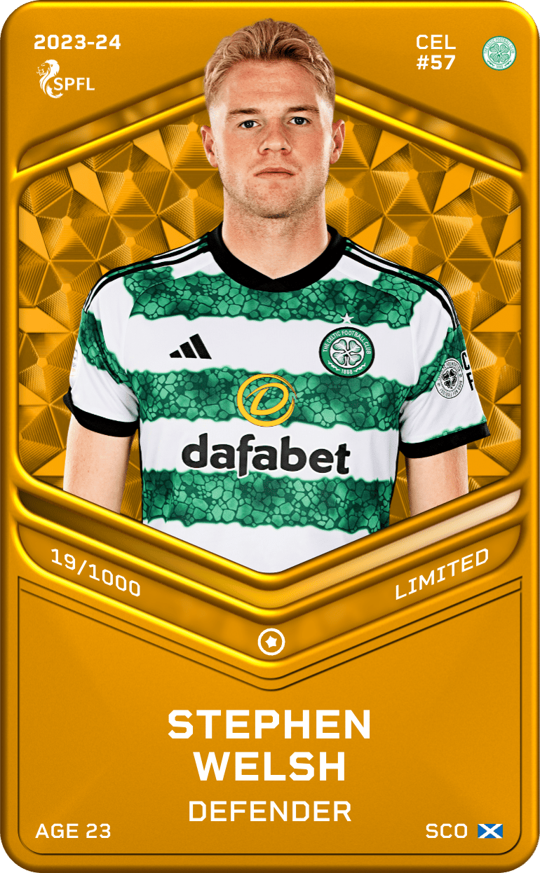 Stephen Welsh 2023-24 • Limited 19/1000